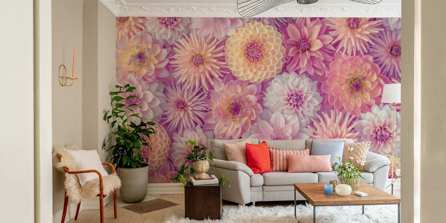 Varied textures in the mosaic.

