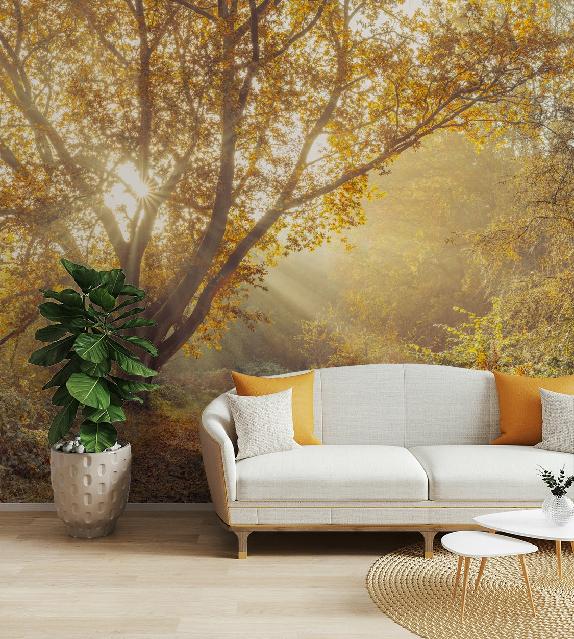 Inspiring tranquility feeling.

