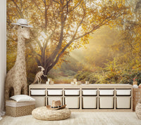 Sense of being surrounded by nature.

