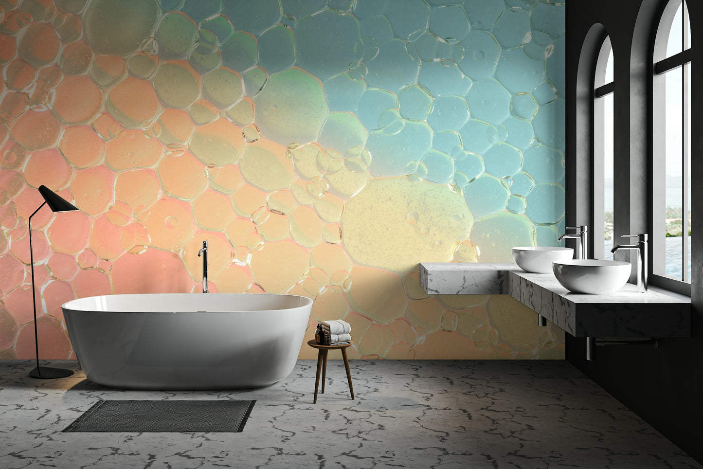 Cheerful energy aesthetic.

