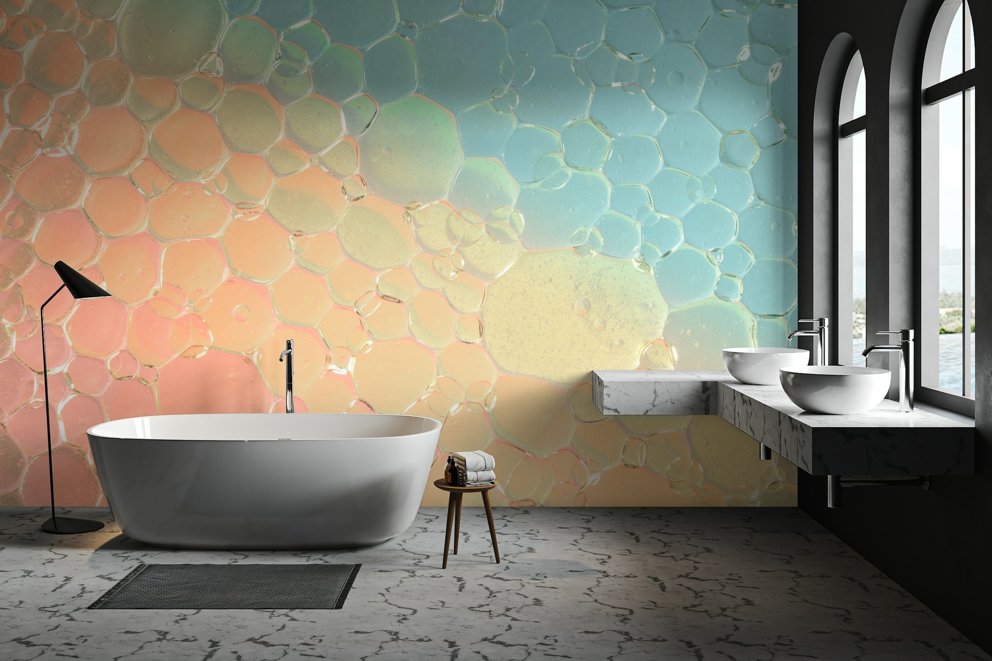 Cheerful energy aesthetic.

