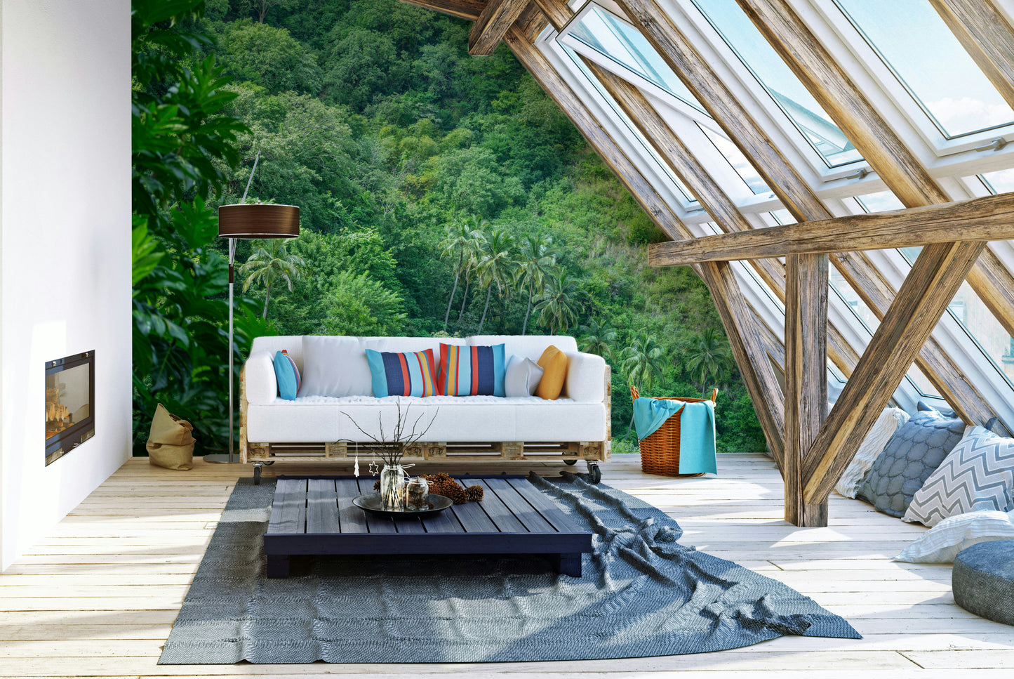 Nature inspired wall decor
