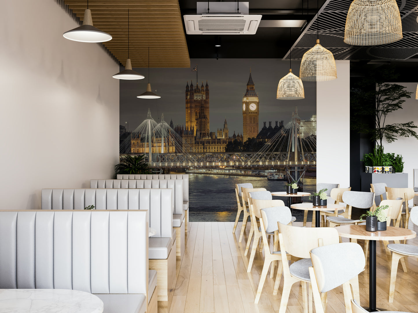 London cityscape at dusk
