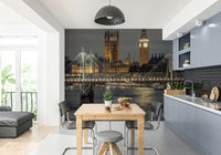 Big Ben clock tower at night
