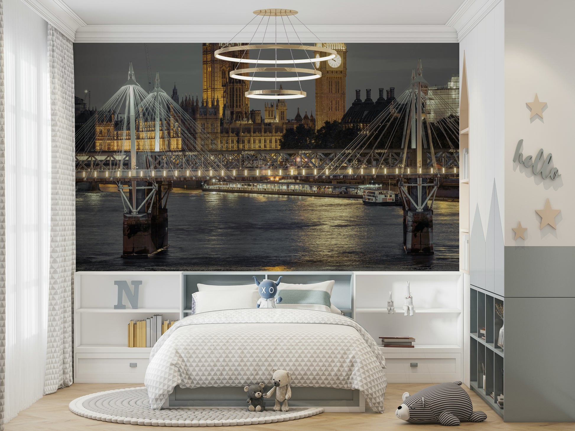 Picture of Evening in London Wall Mural
