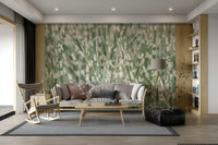 Tall blades of grass mural
