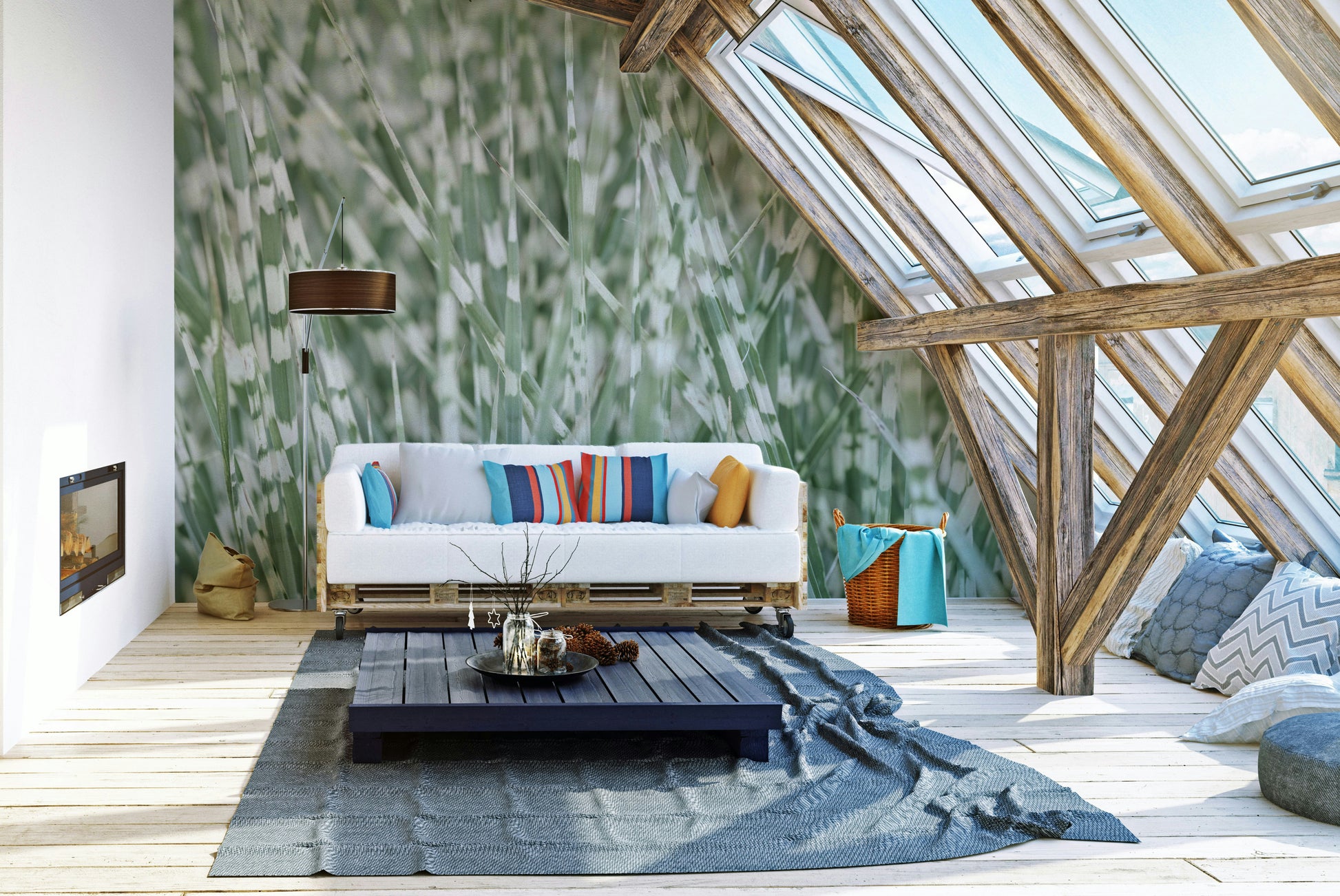 Natural texture wall art
