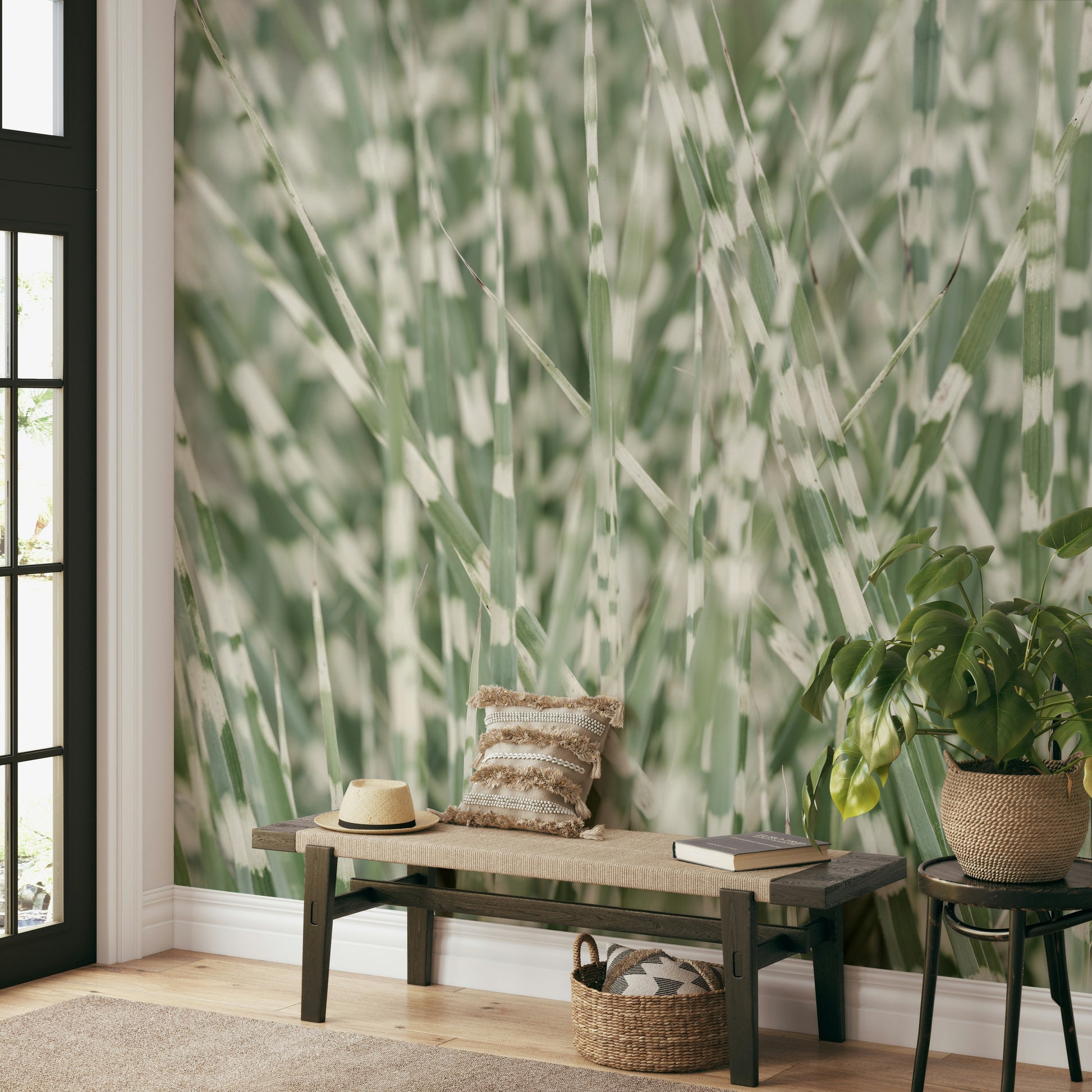 Calming grass design
