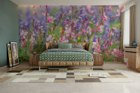 Light colored flower print
