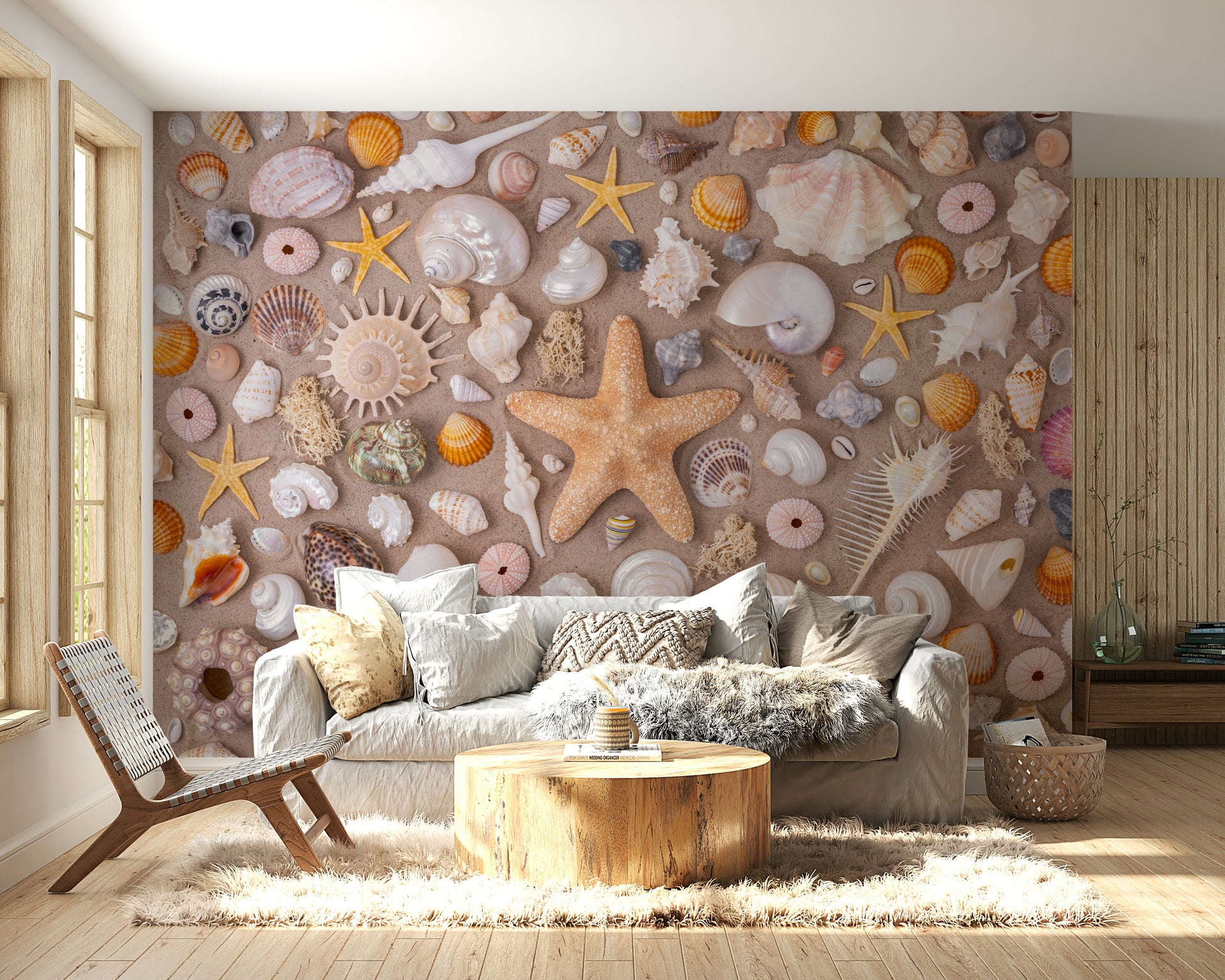 Ocean elements wallpaper
