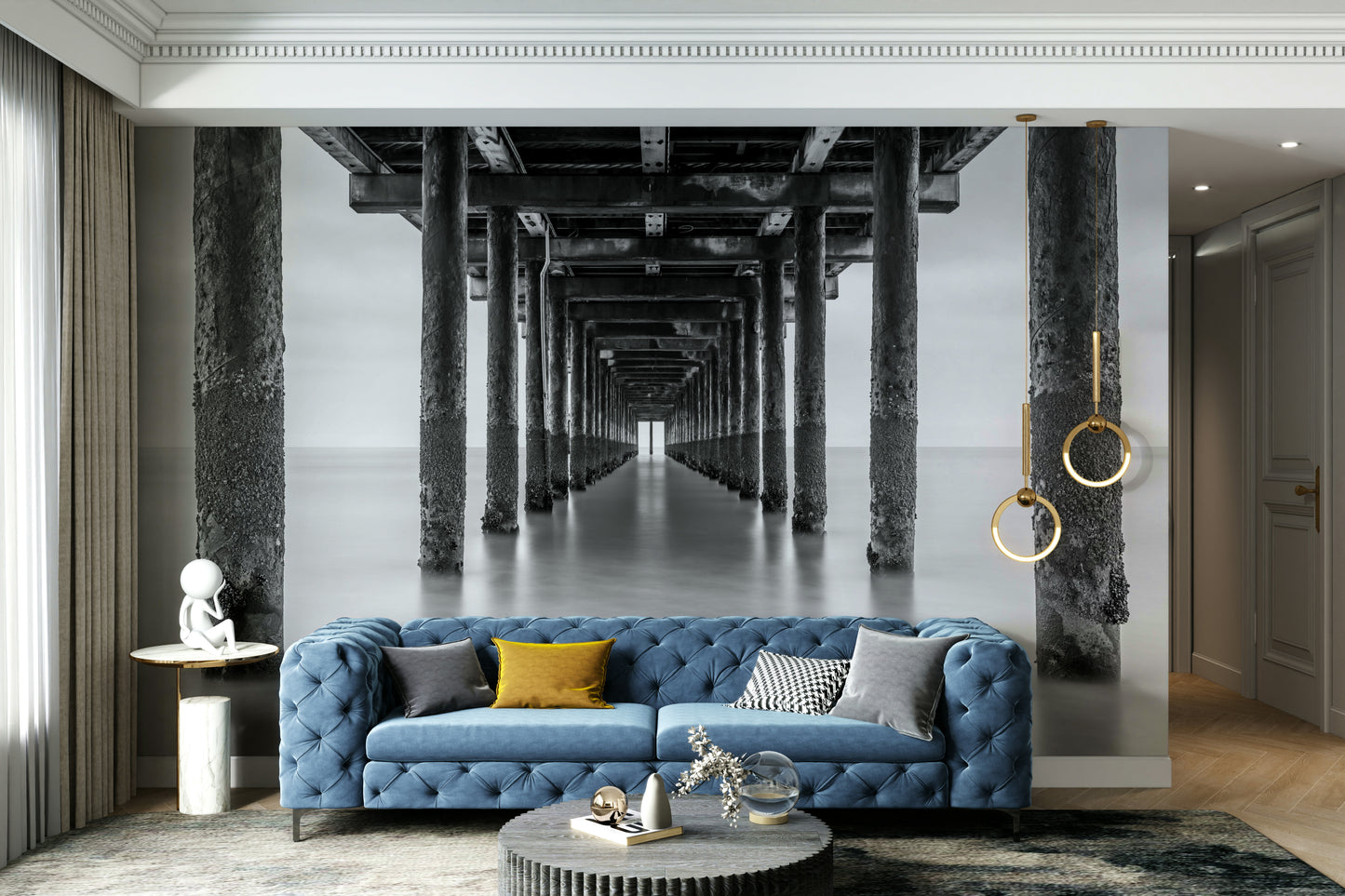 Oceanic architectural art
