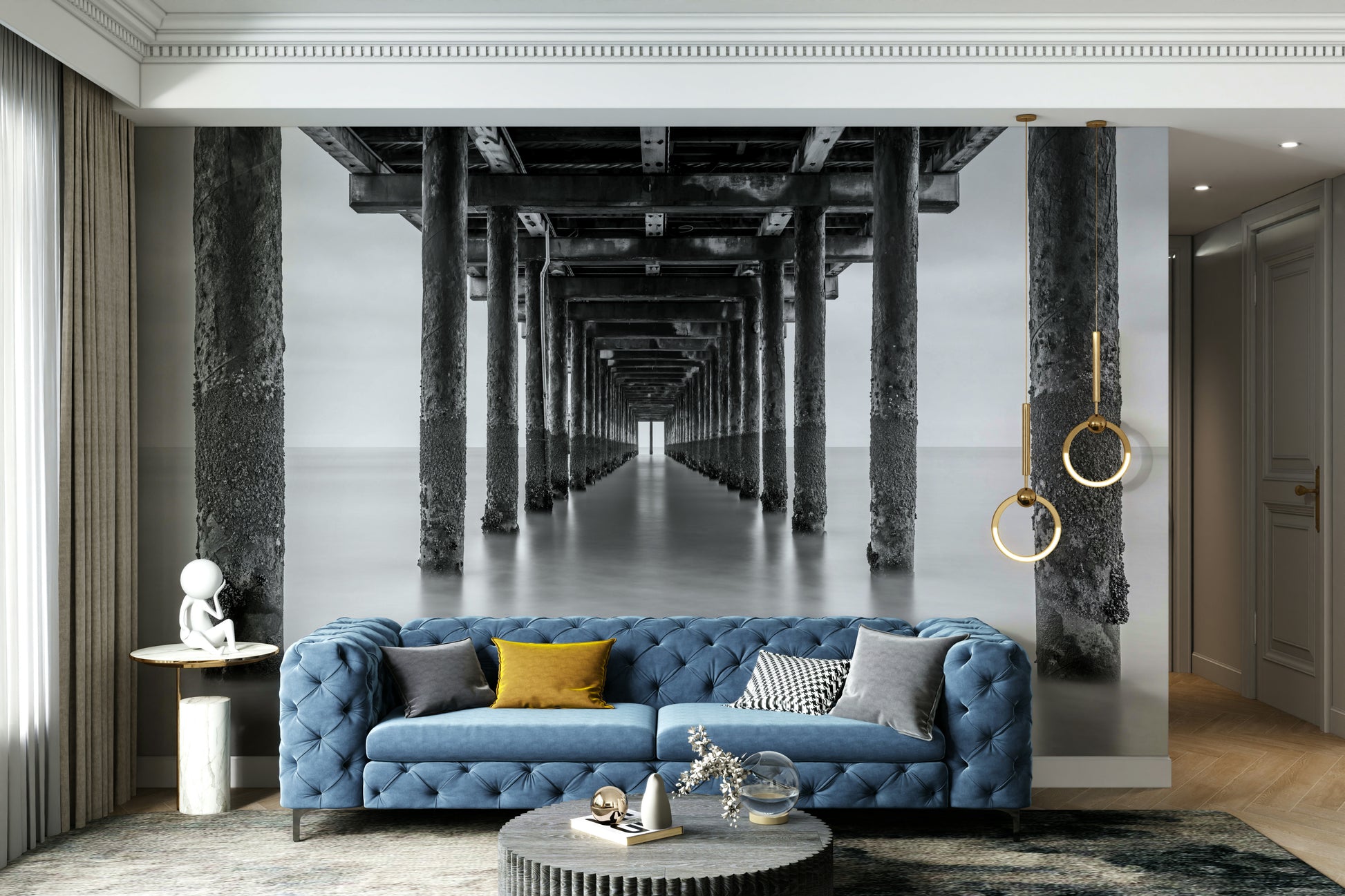 Oceanic architectural art
