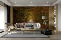 Fall foliage tunnel wallpaper
