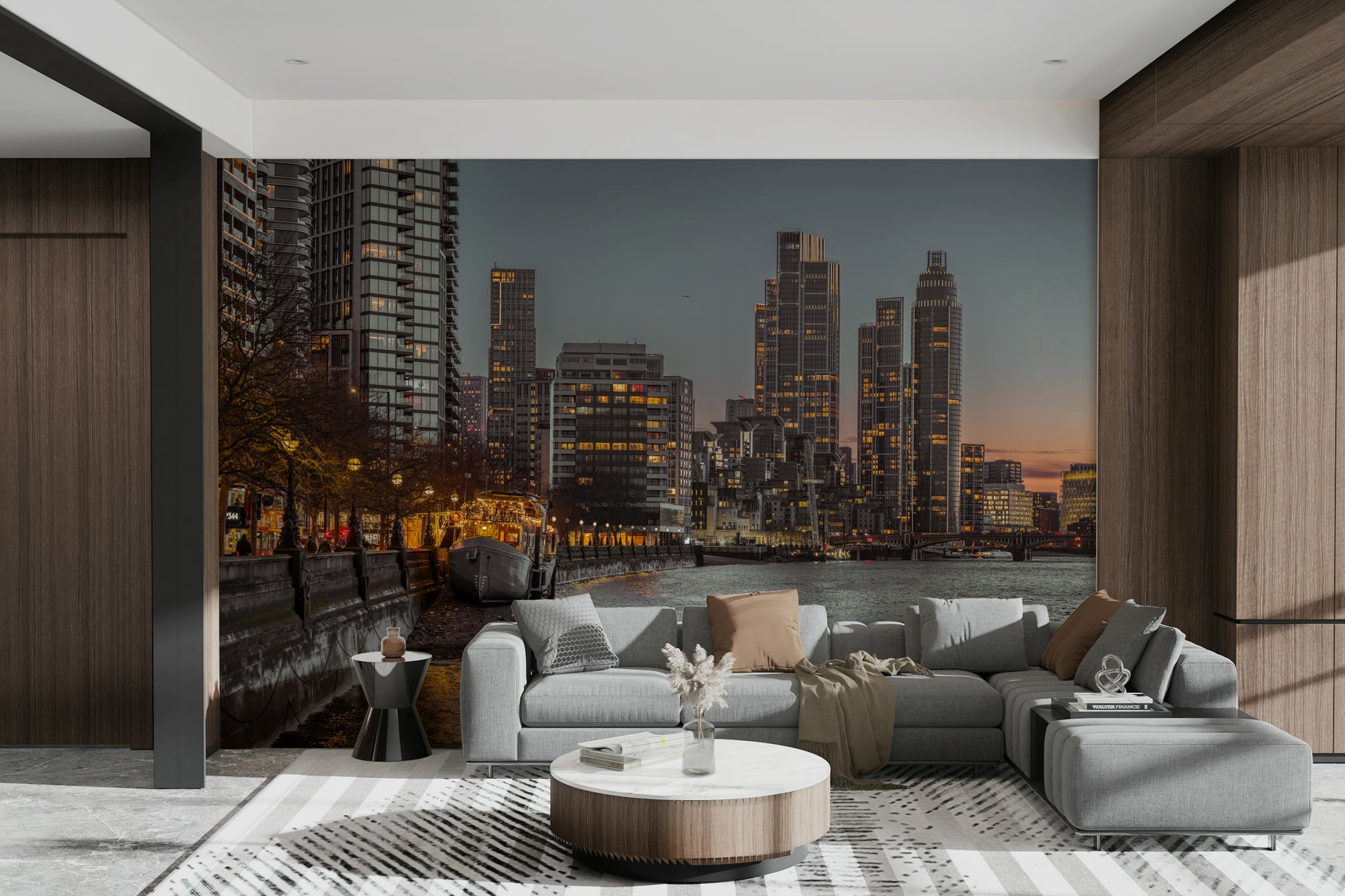 Night view of London wallpaper
