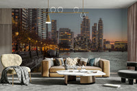 Majestic London view mural
