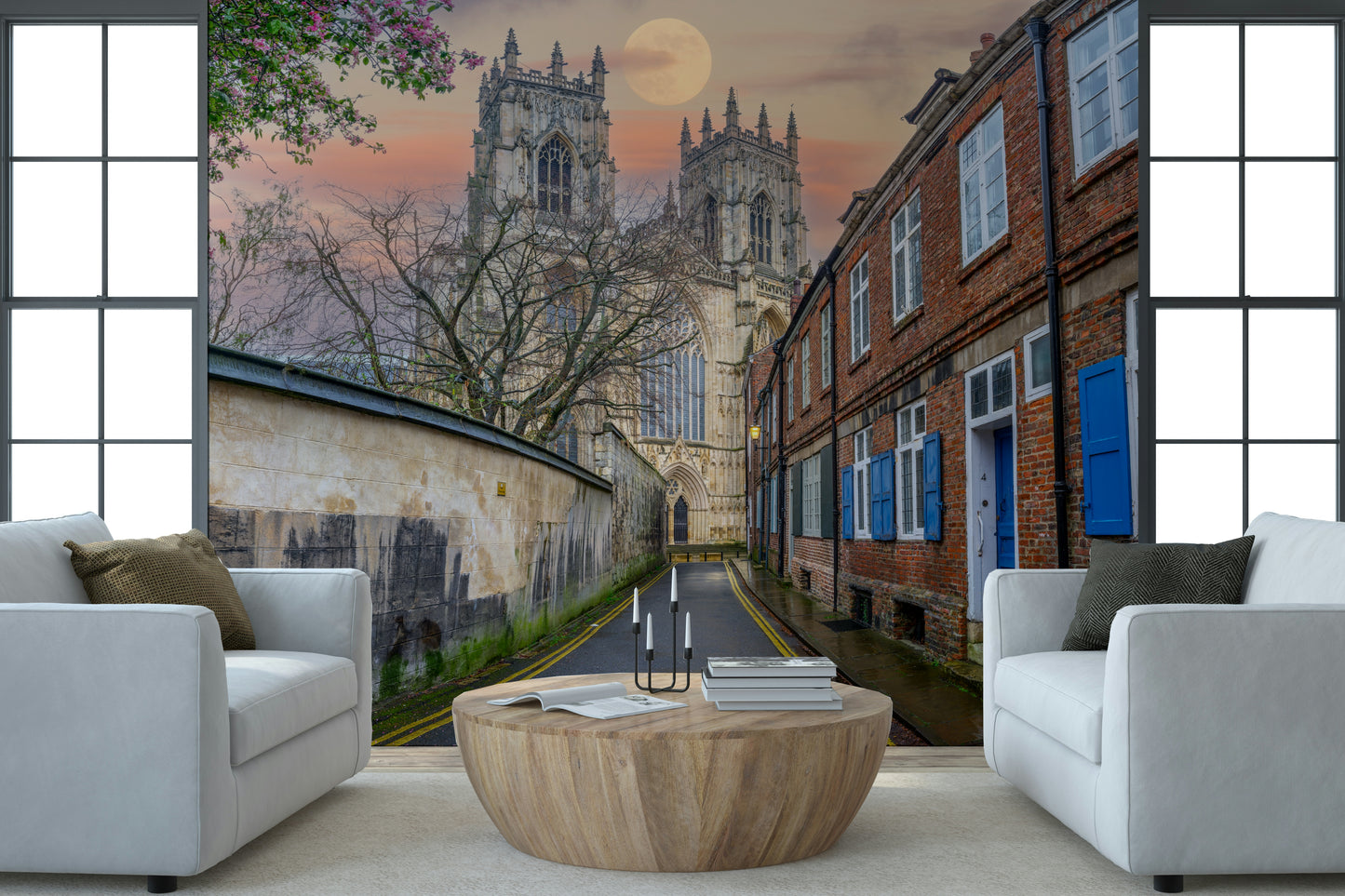 York Minster's Moonlight Glow Wall Mural