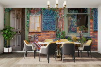 Vintage bicycle wall decor
