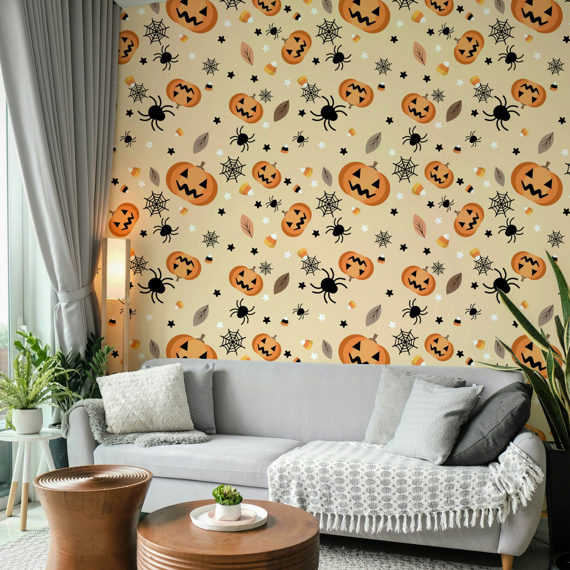 Halloween Fun witch wall mural