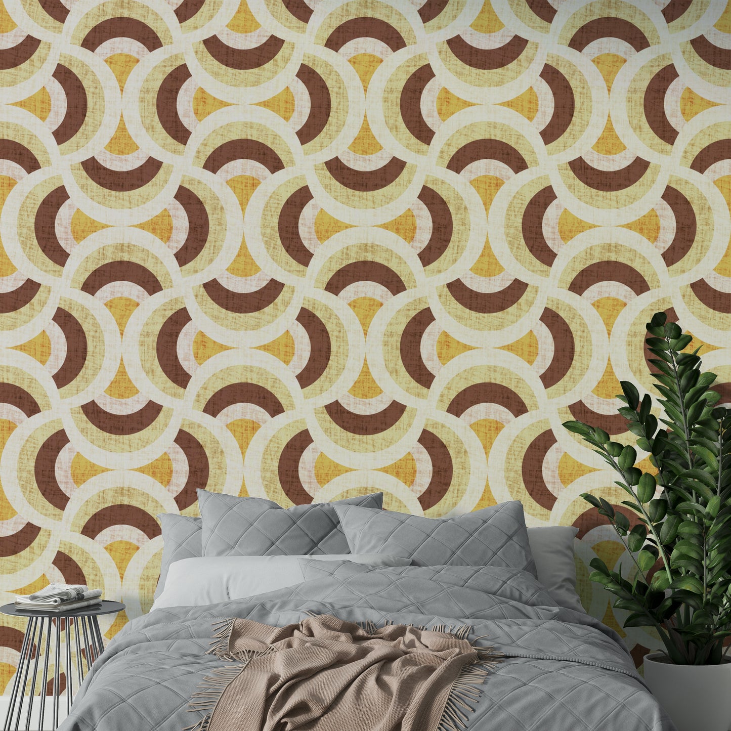 Vintage inspired archway print
