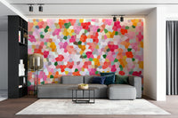 Provides a bold and artistic backdrop.
