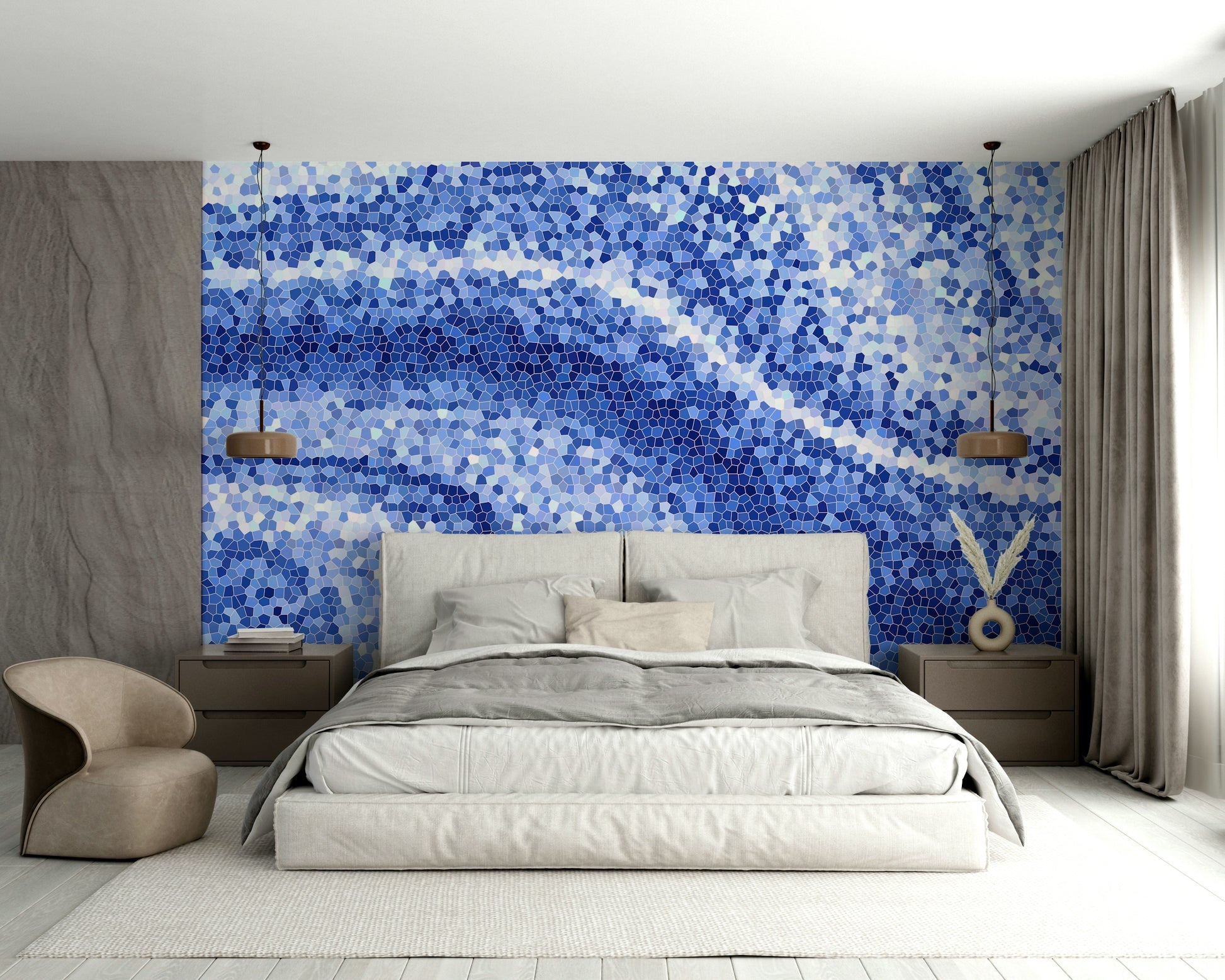 It gives a feeling of calm and invigorating energy.
