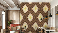 A dynamic and modern wallpaper pattern.
