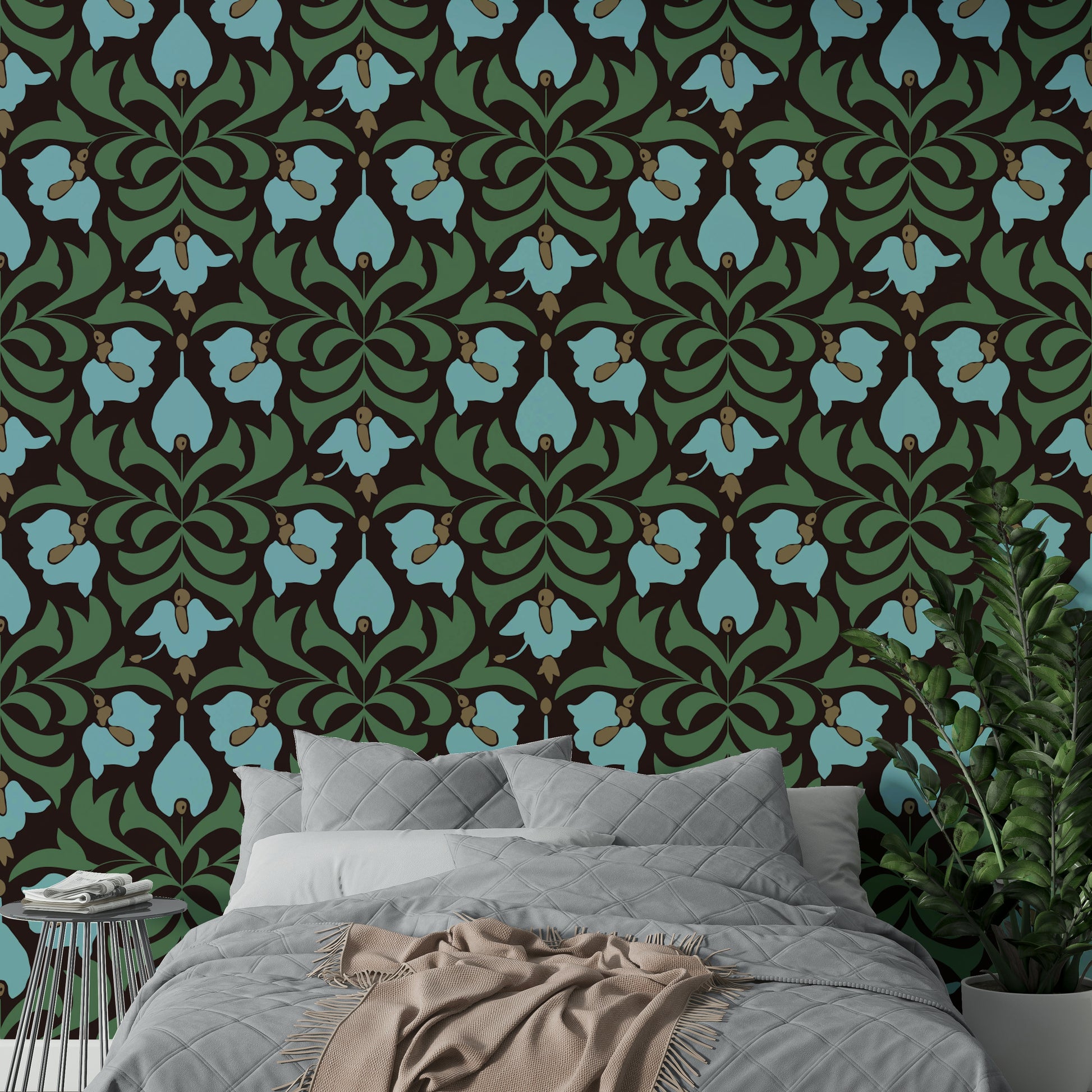 Suitable for a traditional, minimalist, or calming interior.
