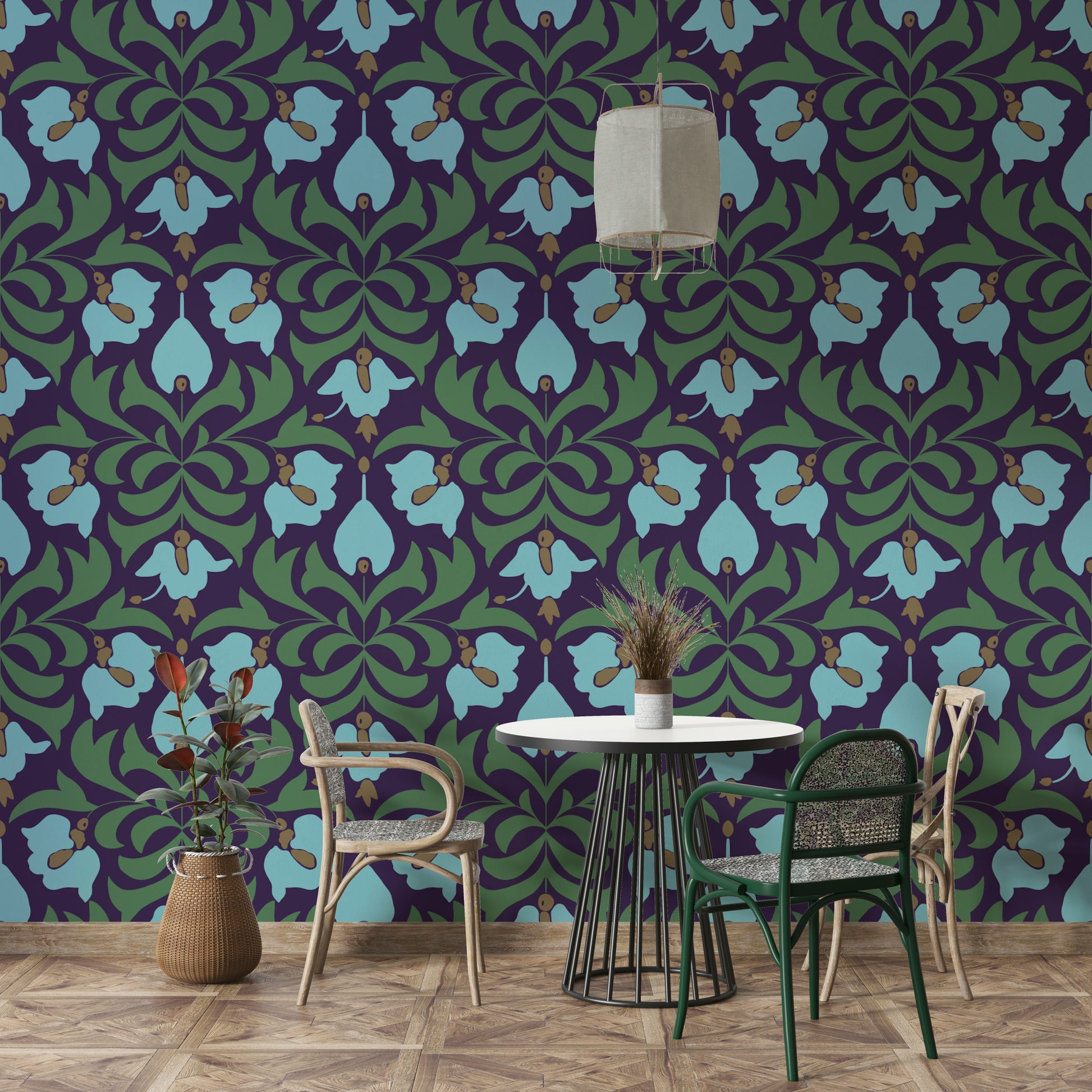 Provides a graceful and artistic backdrop.
