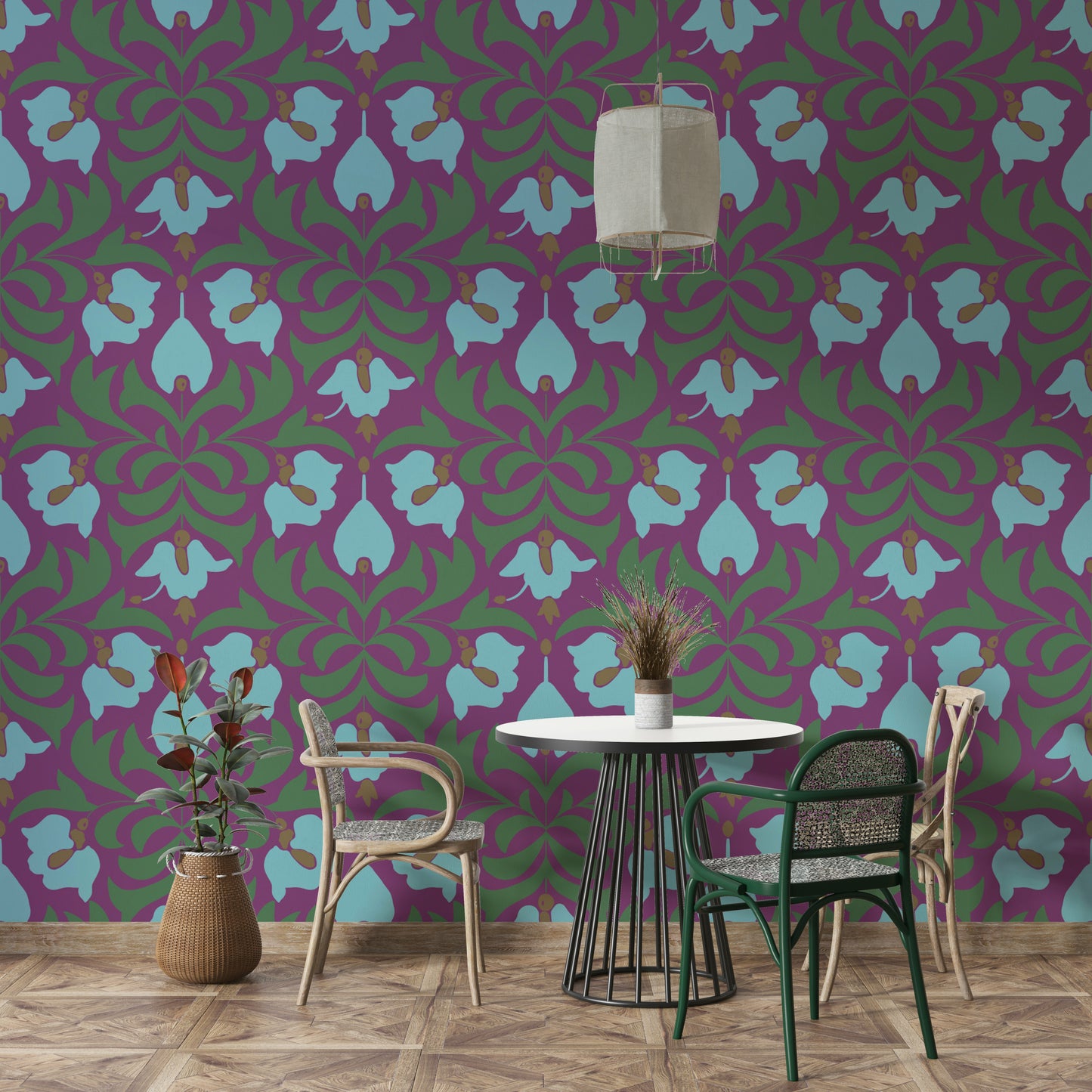 Provides a graceful and artistic backdrop.
