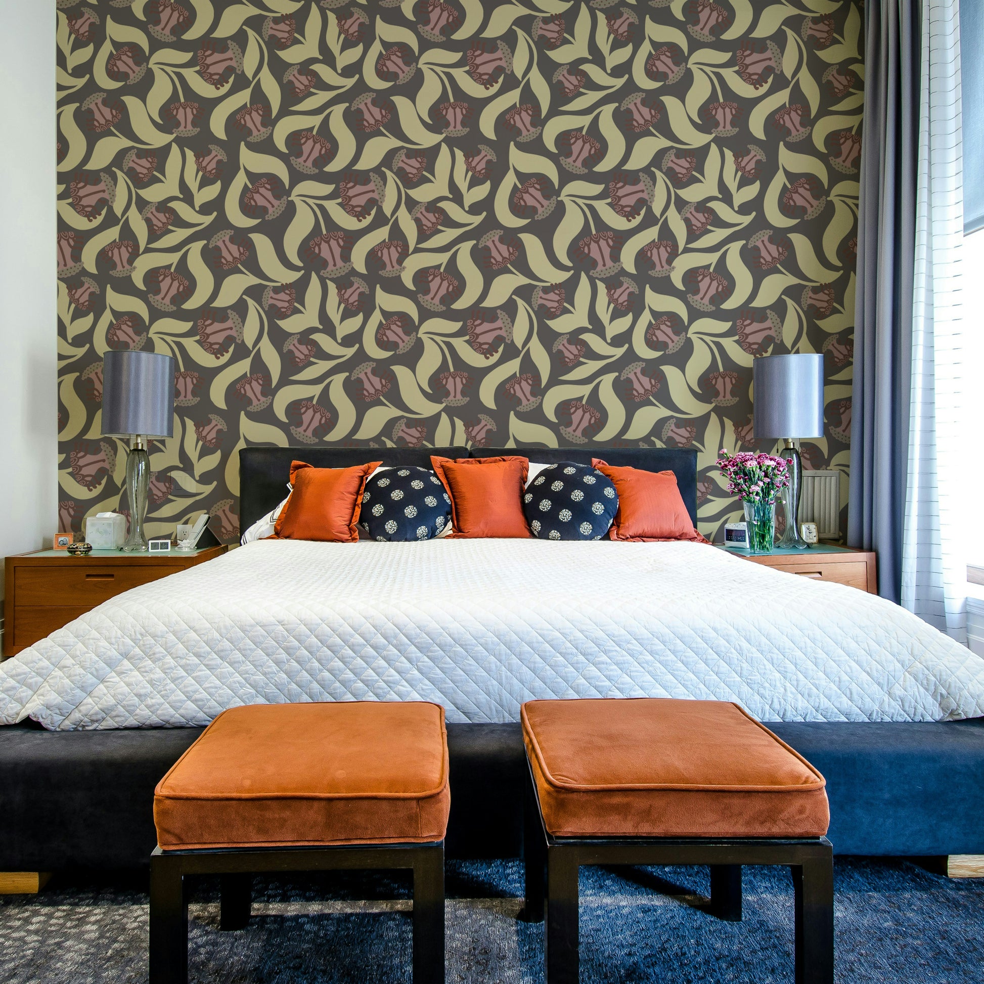 Suitable for a modern, contemporary, or artistic interior.
