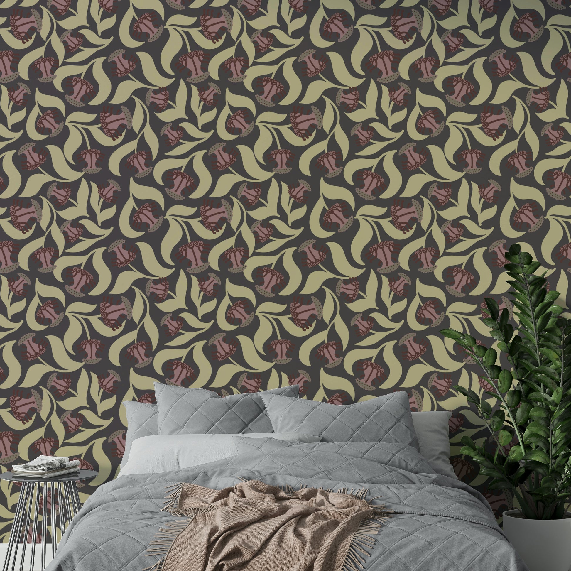 Features elegant and expressive floral and botanical designs.
