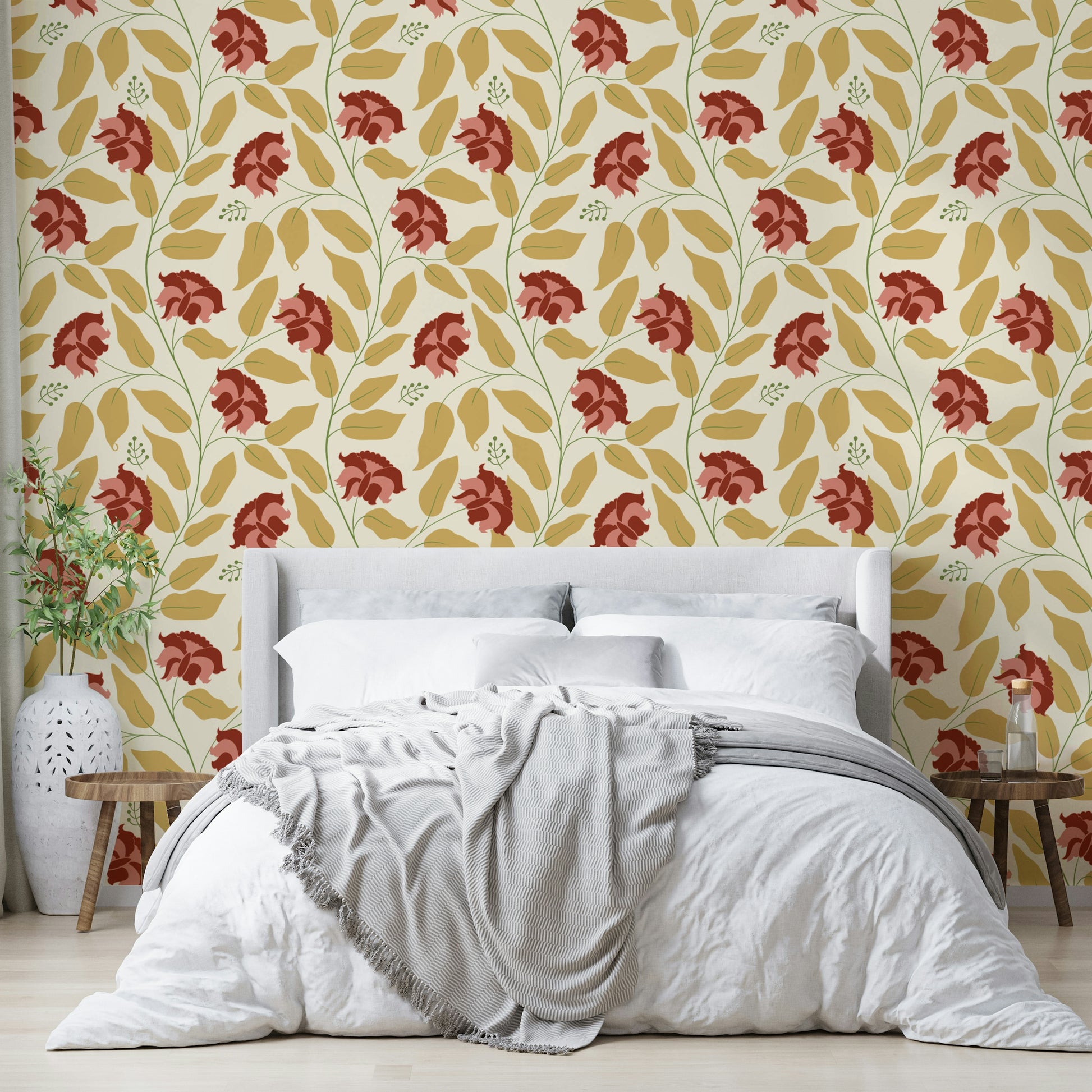 Suitable for a traditional, rustic, bohemian, or calming interior.
