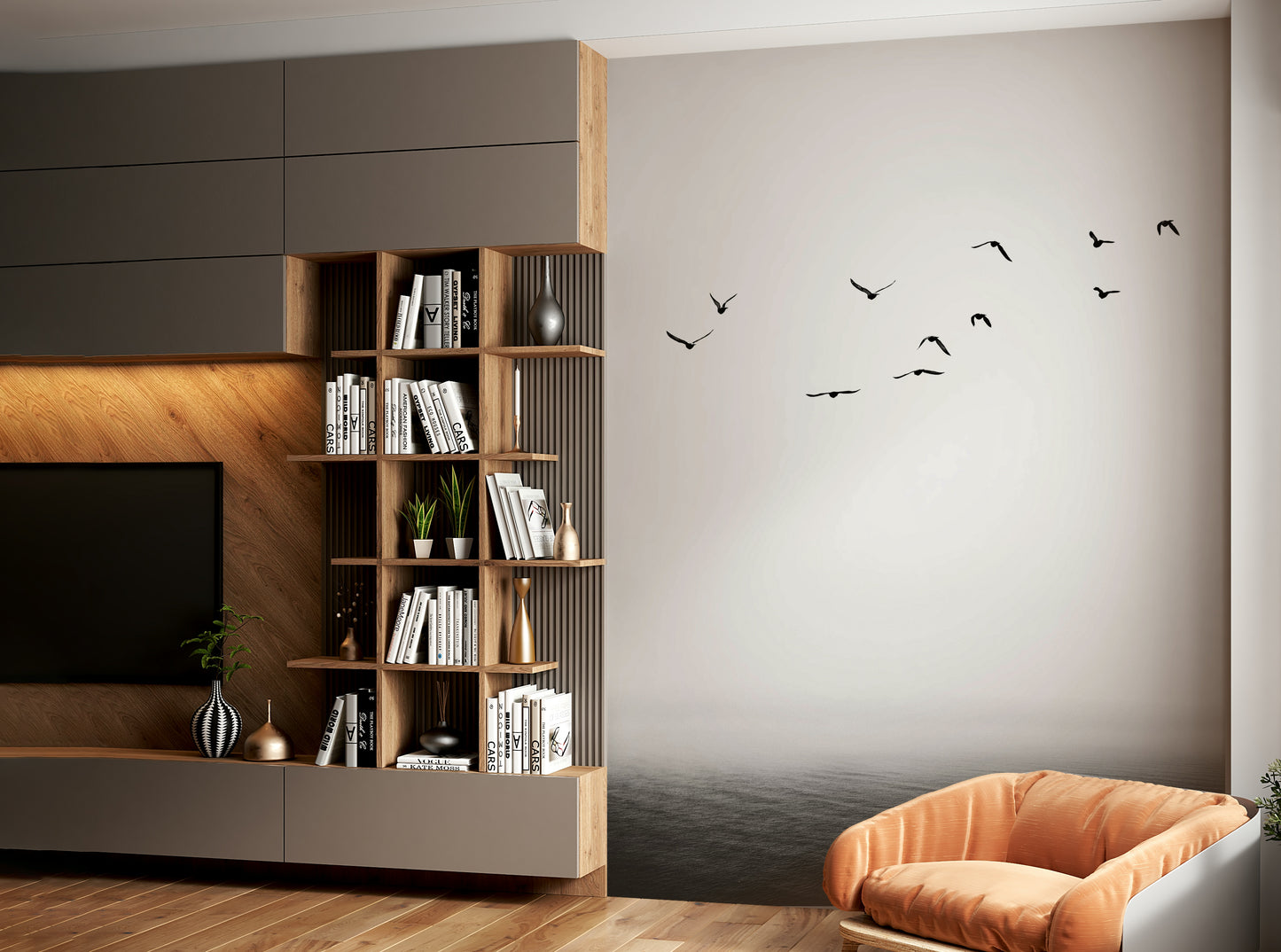 An inspiring and powerful wall mural.
