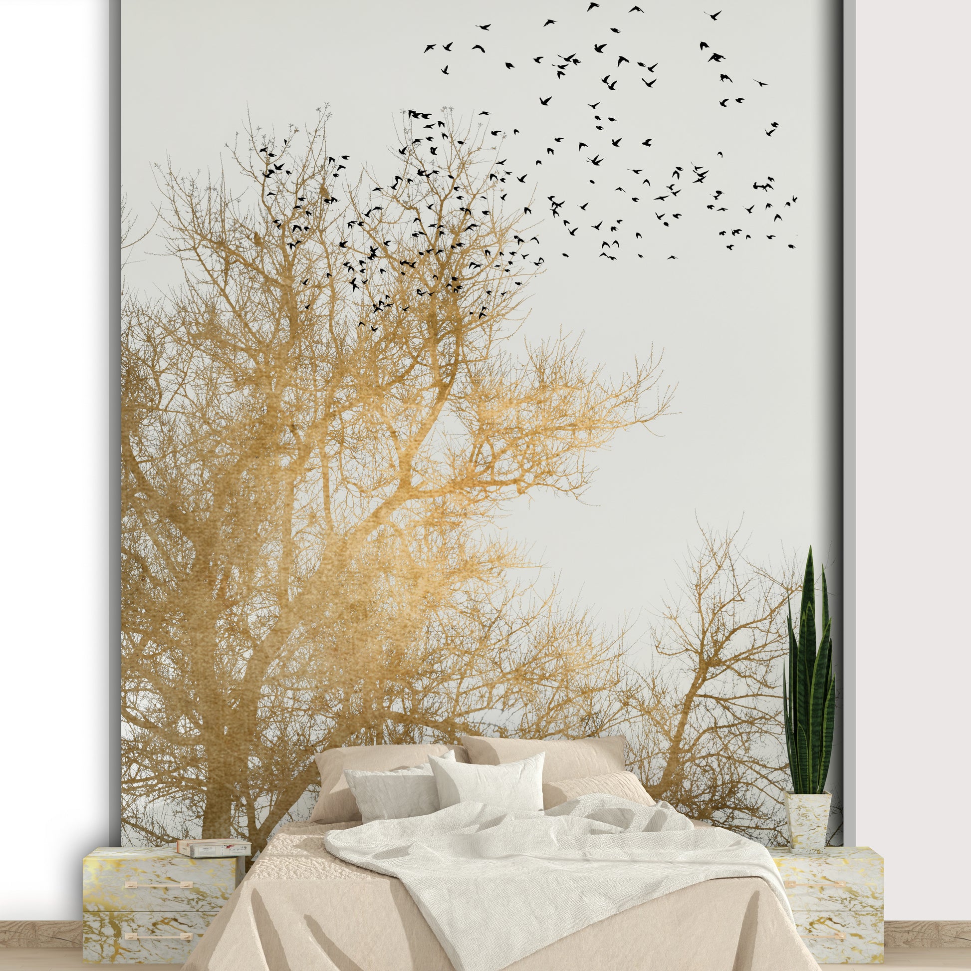 It gives a feeling of peace and uplifting energy.
