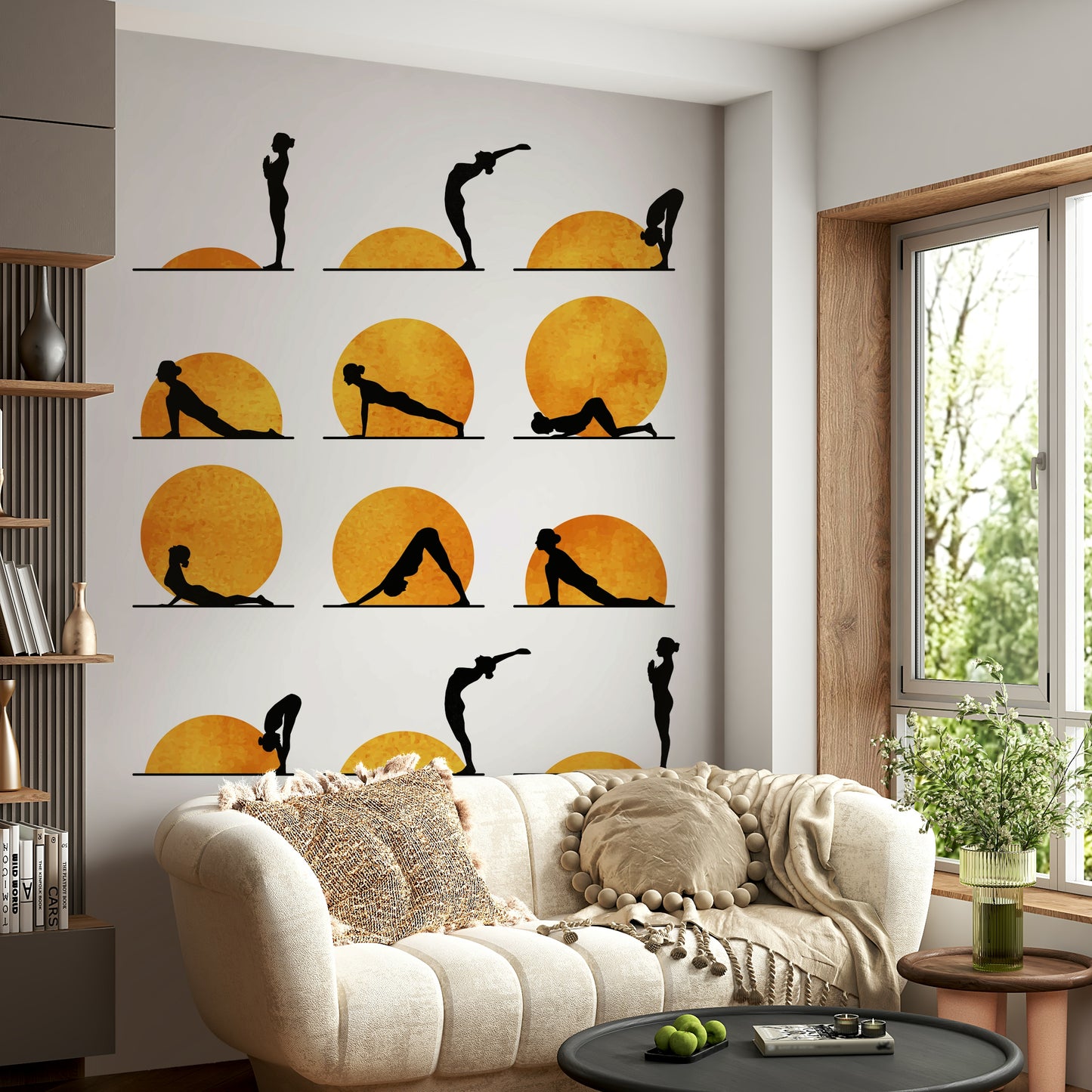 There's a sense of harmony, mindfulness, and strength.
