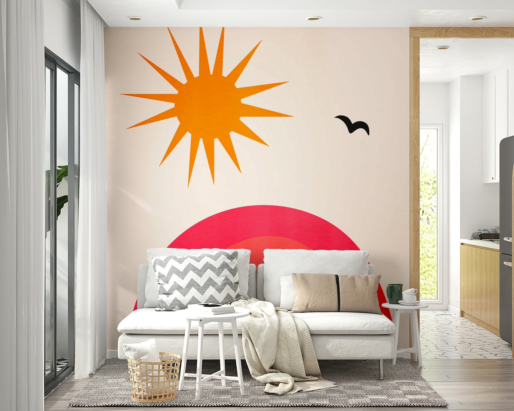 There's a sense of positivity, joy, and carefree spirit.
