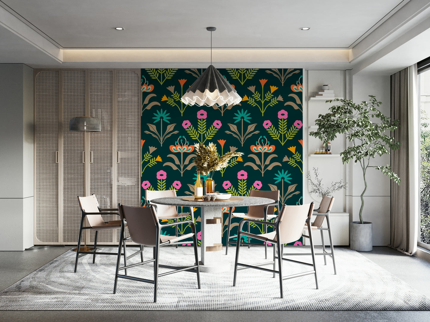 There's a sense of lively, nostalgic design and modern elegance.
