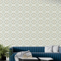 distressed sage green tile design

