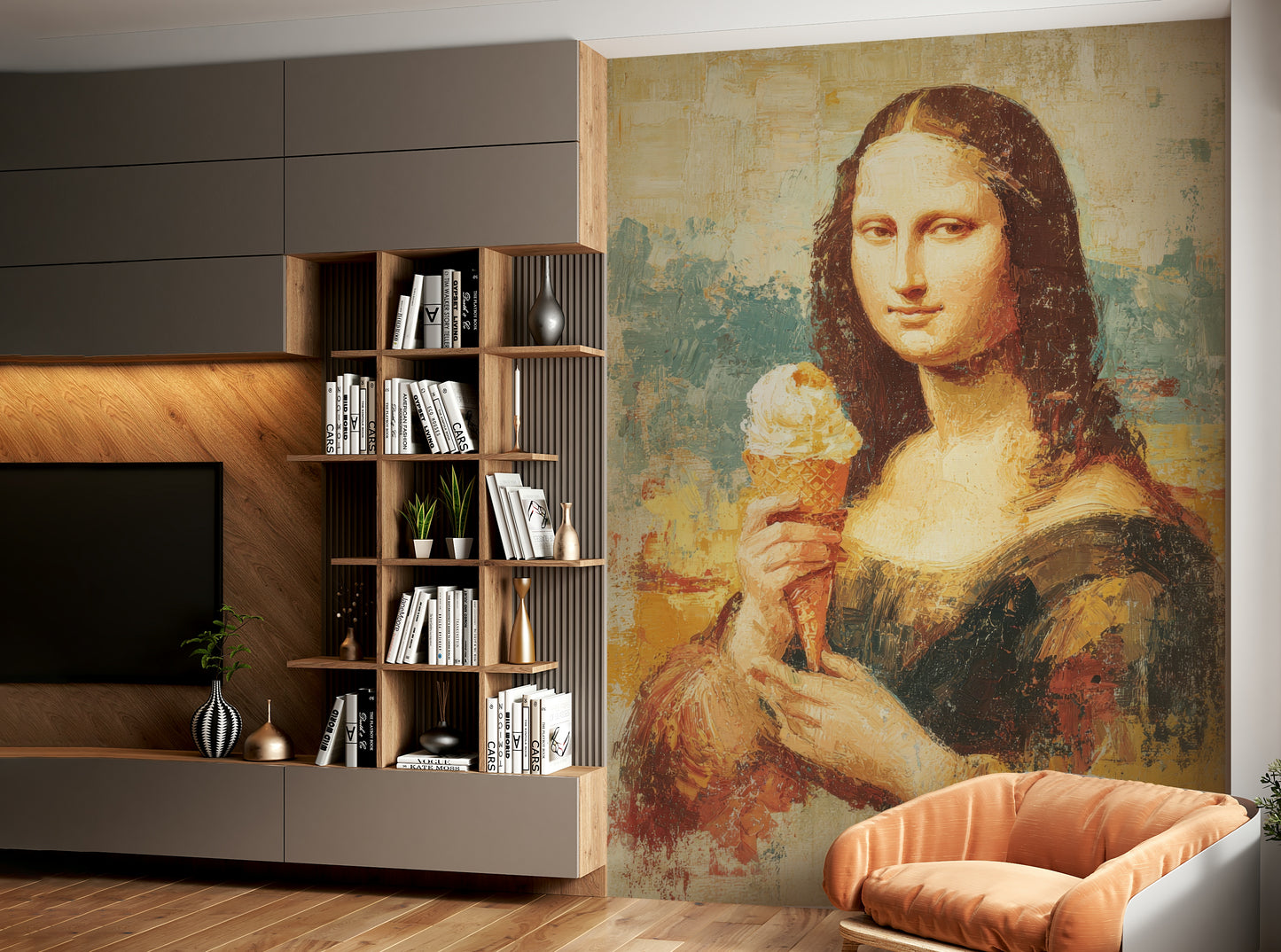 modern reinterpretation of the mona lisa

