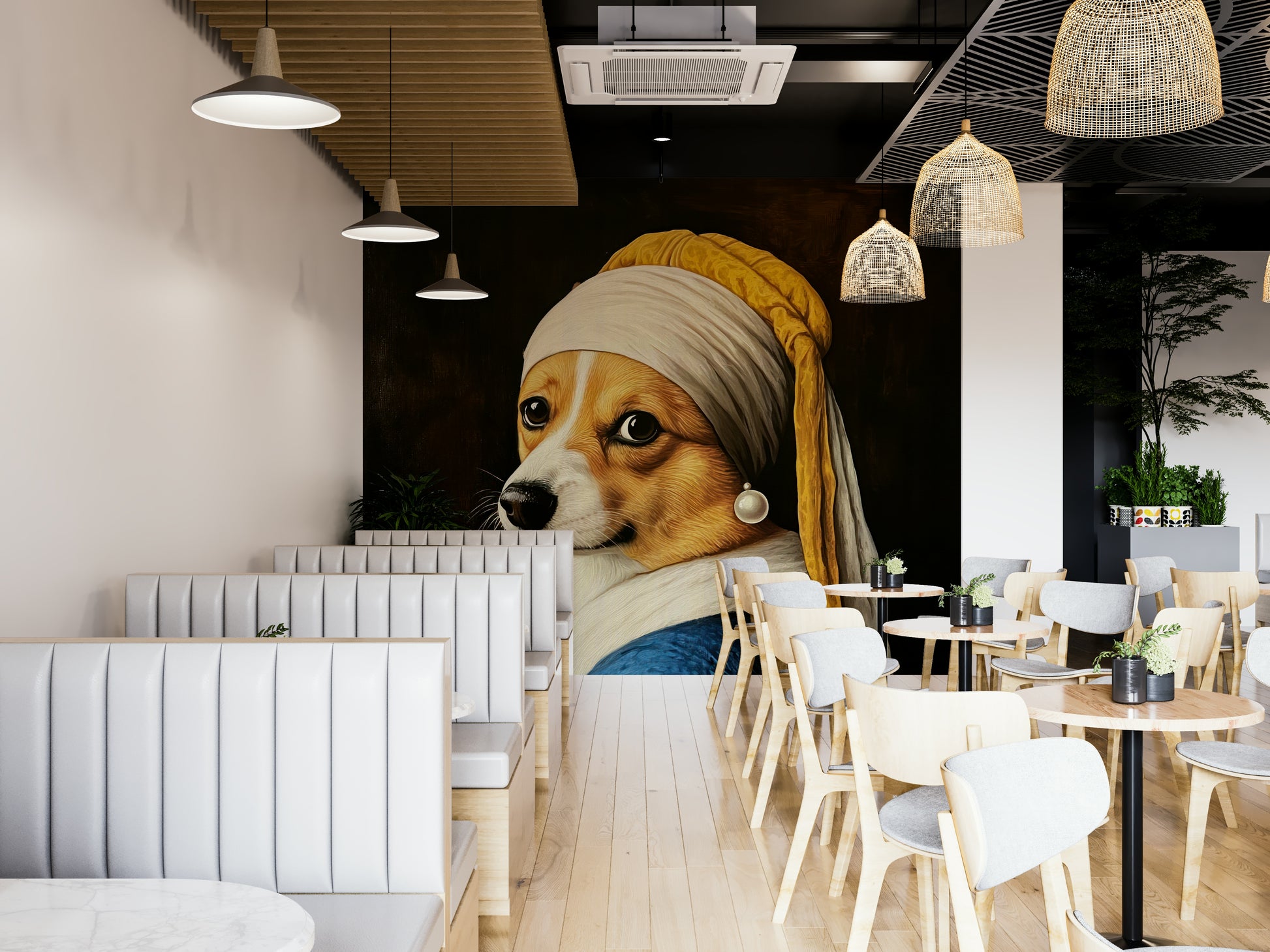 modern art with a classic subject

