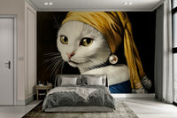 a unique wallcovering for an artistic space

