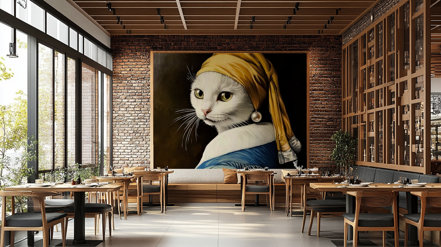 playful reinterpretation of a classic painting

