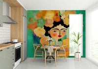 a unique and creative wallcovering

