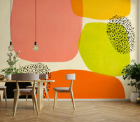 artistic bauhaus style wallpaper


