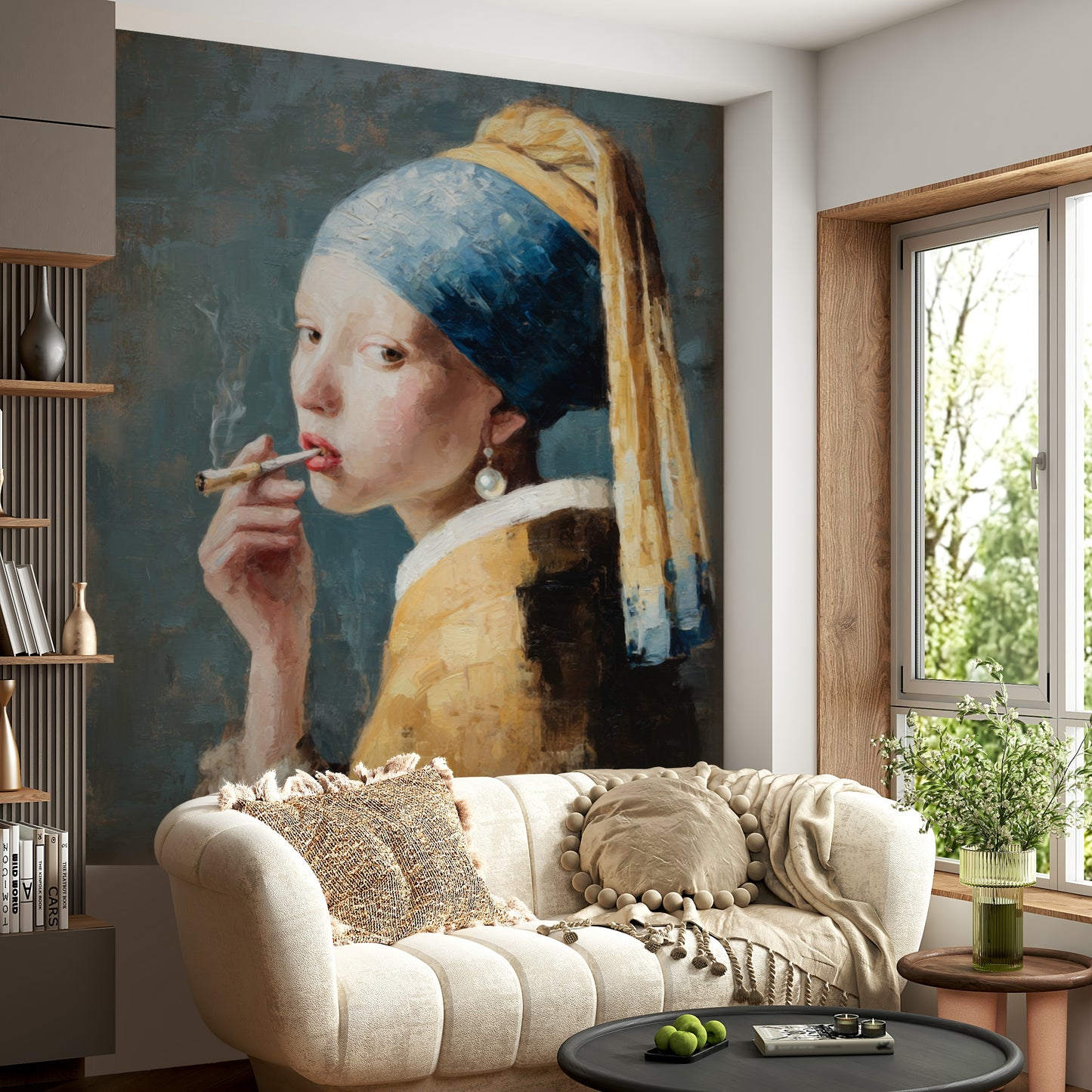 a painting of the girl with the pearl earring

