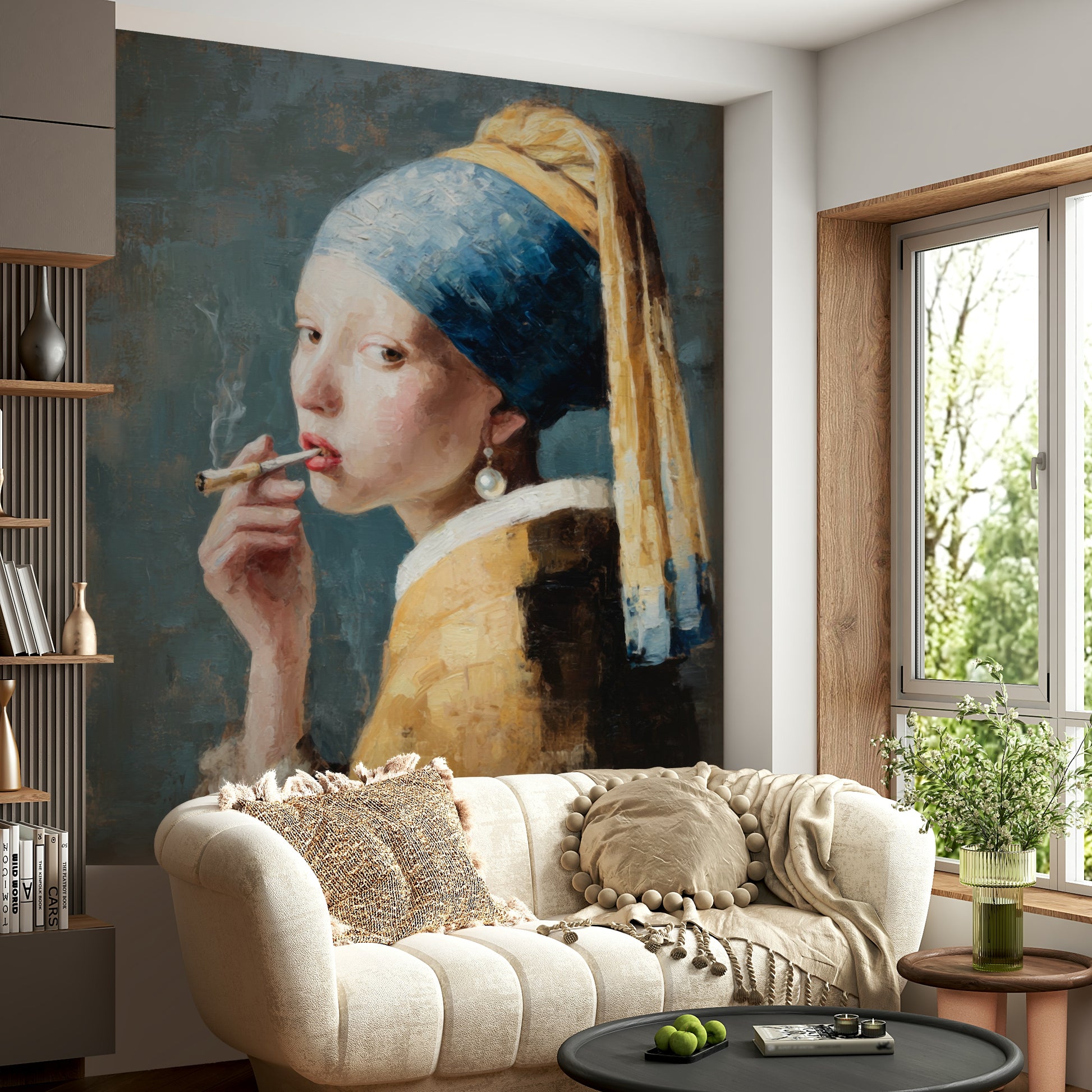 a painting of the girl with the pearl earring

