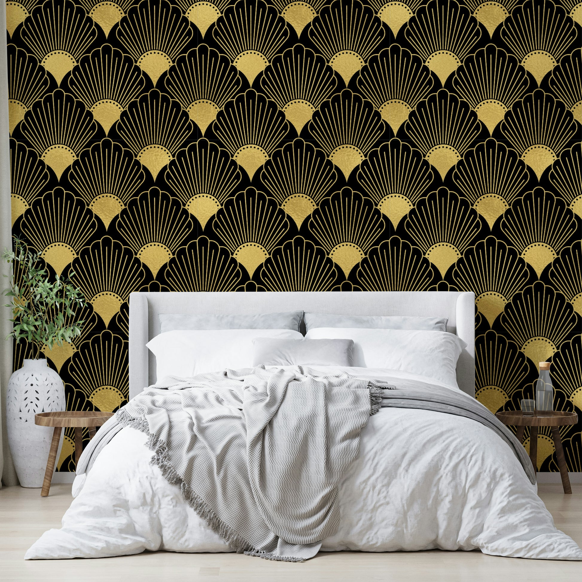 vintage 1920s style wallpaper

