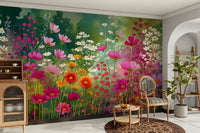 watercolor flower painting for walls

