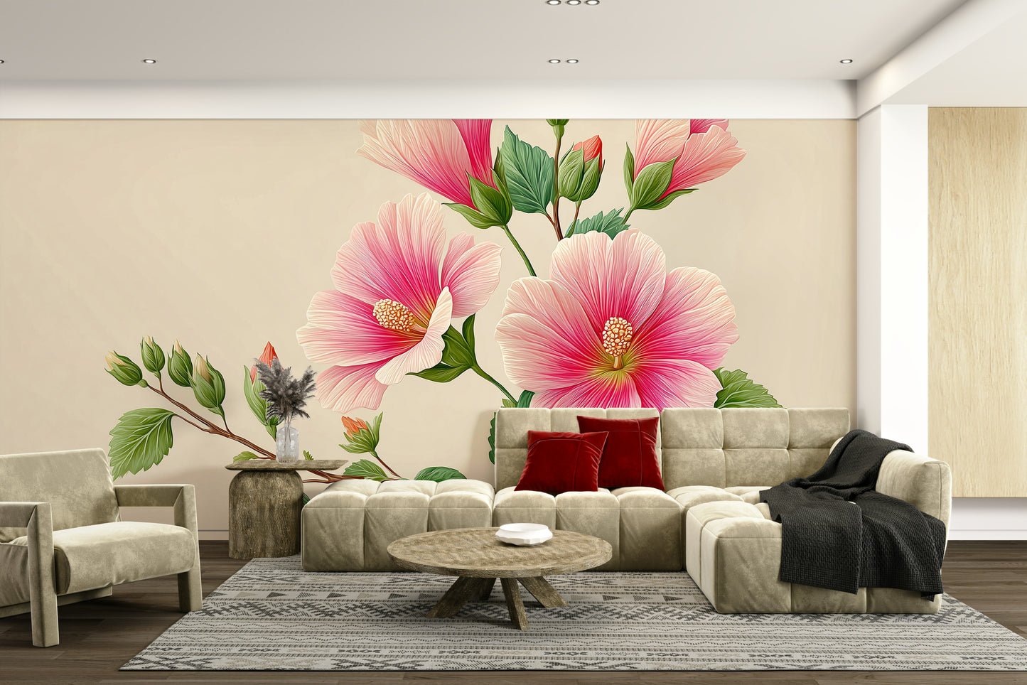 lush tropical foliage wallpaper

