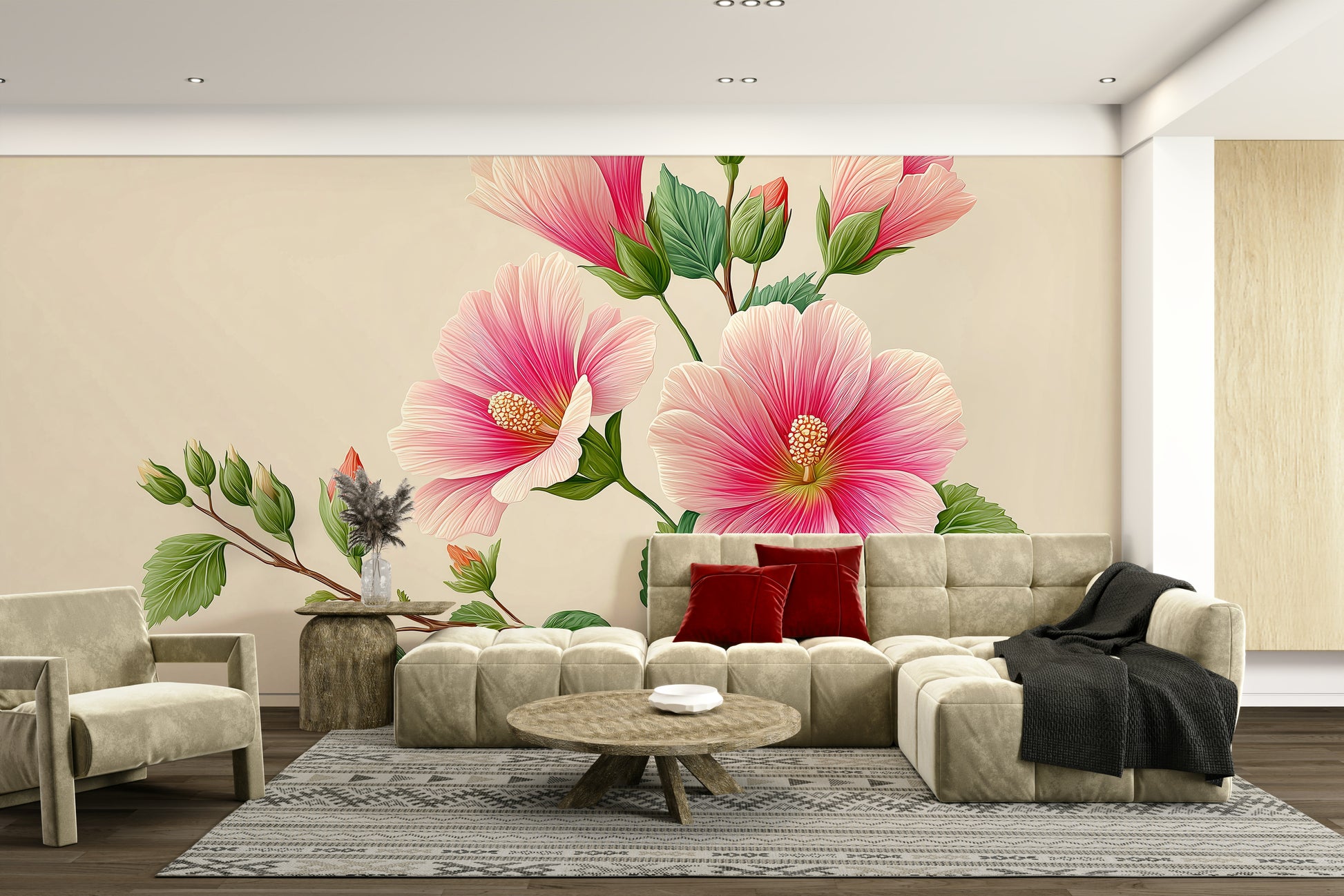 lush tropical foliage wallpaper

